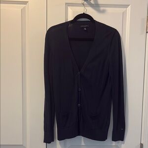 Tommy Hilfiger Navy Cardigan Sweater